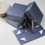 Custom Large Luxury Gift Box With Magnetic Closure Paper Foldable Packaging Box for sale