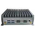 Fanless Box PC Soldered on board 4th/5th generation I3/I5/I7 CPU 2LAN 2COM 6USB for sale