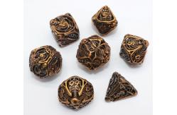 China Neat Sharp Edges Mini Polyhedral Dice DND Wear Resistant Sturdy supplier