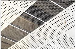 China Ceiling Aluminum Mesh Panels 1.5mm Suspended Expanded Metal Mesh Fence supplier