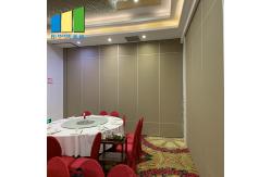 China Folding Wood Partition Moveable Acoustic Partition Walls System supplier
