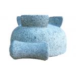 Grey 8 Solid Hand Stone Spice Grinder 3 Legs Moisture Proof Eco Friendly