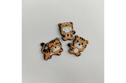 China Clothing 3D Logo Plastic Custom Silicone Patches For Garment supplier