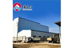 China Quick Erected Prefabricated Steel Structure Building Hot Dipped For Warehouse supplier