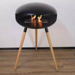 Bio  1.5L Free Standing Bioethanol Fires 70cm Cocoon Ethanol Fireplace for sale