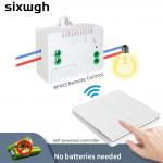 SIXWGH Wireless Wifi Wall Switch Self Powered Network Switch for sale