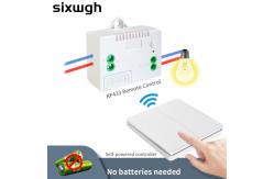 China 50m Self Powered Wireless Switch WPA2-PSK Encryption supplier