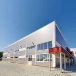 Eco Friendly Steel Structure Construction Weather Resistant Custom Steel Frame Building Workshop for sale