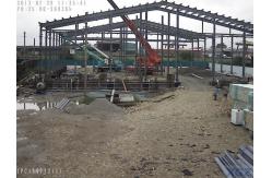 China PU Panel Steel Frame Warehouses Cold Room Pre Engineered Metal Building Custom supplier