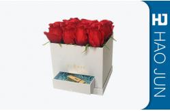 China Shenzhen Customized Luxury Packing paper Cardboard flower boxes packaging supplier