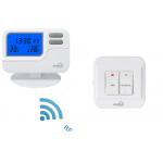 Riseem White Shell Battery Digital Room Programmable Thermostat 7 Day With HVAC Systems for sale