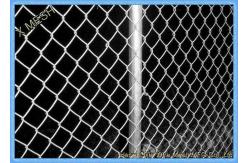 China 5mm Diamond Low Carbon Galvanized Chain Link Fence Construction Quick To Install supplier