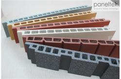 China Building Facade Clay Tile Wall Cladding Anti - Cold With Self - Cleaning System supplier