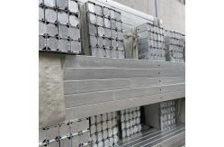 China Galvanized Steel Crossarm Pipe Rectangular 8FT 10FT 12FT Cross Arm Post supplier