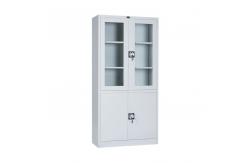China Glass Door Filing Cabinet 0.201Cbm KD Structure 1 Year Warranty supplier