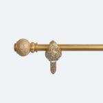 Multiple Colour Retro Style 22MM Pipe Curtain Rods For Living Room for sale