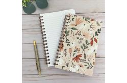 China Custom Spiral Notebook Printing Kawaii Kraft Stationary Notepad supplier