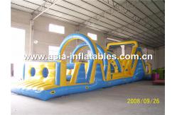 China Outdoor Obstacle Course, Inflatable Softplay Games For Children supplier