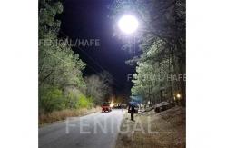 China Windproof stable dimmable inflatable lighting balloon for filming photos studios supplier