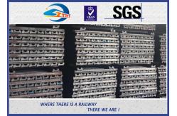 China Customization Railroad Joint Bars Splice Bar Angle Bar For Light / Heavy Rail supplier