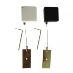 Jewelry Security Retractable Pull Box Tether For Store Protection Square Shape for sale