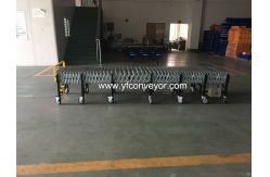 China Flexible Powered Roller Conveyor for warehouse loading and unloading supplier