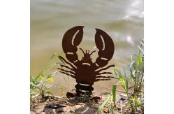 China Weather Resistant Garden Metal Ornaments Rust Resistant Easy To Install supplier