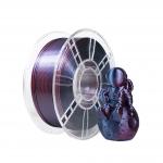 Silk Tri-color Black Purple Red PLA+ Filament for 3D Printing Filament 1.75mm for sale