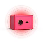 H250mm Solid Bolts Home Safe Box Fingerprint Lock With Hammer Surface treatment