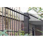 Square Post 656 Twin Wire Mesh Double Loop Garden Fence For Residential