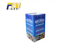 China Shape Customized Cardboard Dump Bins CMYK Printing Bright - Coloured For Candy supplier