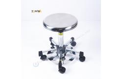China Wheel Adjustable Height Black Lab Lift Chair with Aluminum Alloy Foot supplier