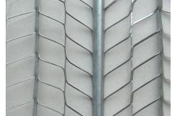 China 0.45mm Thickness Rib Lath Sheet Galvanized 2500mm Length Plaster Reinforcing Mesh supplier