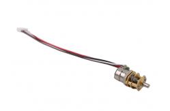 China SM08-GB10 Small Geared Stepper Motor 8mm with 10*8 mm gearbox supplier