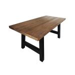 Matte Surface GRC Concrete Table Top Rectangular Concrete Table Bench Furniture