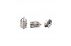 China Factory Wholesale Custom Cut Slotted Positioning Screws Slotted Tip Machine Meter Screws supplier