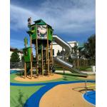 UV Resistant Athletic Rubber Flooring EPDM Playground Surface High Flexibility