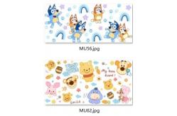 China Free Artwork Services 16oz Custom UV 3D Transfer Stickers supplier