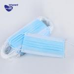 Triple Layer Meltblown Nonwoven Fabric Disposable Medical Face Mask for sale