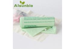 China Eco Foldable Compostable Carrier Bags Die Cut Plastic Grocery Heavy Duty supplier