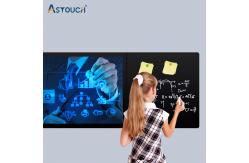 China Classroom Intelligent Blackboard 4k Smart Black Board Pcap Touch supplier