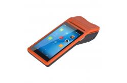 China Sim Card POS Terminal Machine Thermal Printer 1D 2D Barcode Reading supplier