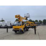 Single Row 16m High Alitude Operation Vehicle Aerial Platform JMC Truck