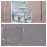 A4 A5 A6 Cast Magnetic T Shape Acrylic Sign Holder for Double Sided Display for sale