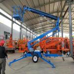 PLC 16m Electric Lifting Platform Folding Arm Aerial Boom Lift for sale
