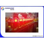 L810 Double Solar LED Aviation Obstruction Light 32.5cd Intensity With Photocell