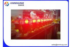 China L810 Double Solar LED Aviation Obstruction Light 32.5cd Intensity With Photocell supplier