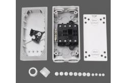 China UKF Waterproof Distribution Box Isolating Disconnector Switch IP65 4P 20A 250V supplier
