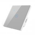FCC 1 Gang 2 Way Wifi Light Switch 2.4Gh Tuya Touch On Off Gold for sale