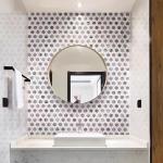 Mosaic Carrara White Special Shaped Marble Stone Tile Kitchen Wall Floor Tile